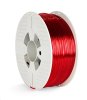 VERBATIM 3D Printer Filament PET-G 2.85mm, 123m, 1kg red transparent