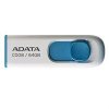 ADATA Flash Disk 64GB C008, USB 2.0 Classic, bílá