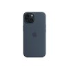 APPLE iPhone 15 Silicone Case with MagSafe - Storm Blue