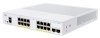 Cisco switch CBS350-16P-E-2G-EU (16xGbE,2xSFP,16xPoE+,120W,fanless) - REFRESH