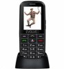 EVOLVEO EasyPhone EG, mobilní telefon pro seniory s nabíjecím stojánkem, černá