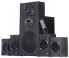 GENIUS repro dřevěné SW-HF 5.1 4500 v2, Home Theater, 125W RMS, DO