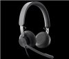 Logitech sluchátka s mikrofonem Zone Wired Teams Headset Graphite - EMEA