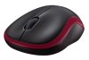 Logitech Wireless Mouse M185, red