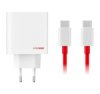 OnePlus SUPERVOOC 80W GaN Dual USB-A + USB-C Cestovní Nabíječka + USB-C/USB-C Kabel White