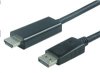 PREMIUMCORD Kabel DisplayPort 1.2 na HDMI 2.0, pro rozlišení 4Kx2K@60Hz, 3m