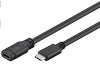 PremiumCord Prodlužovací kabel USB 3.2 generation 2, C/male - C/female, 1,5m