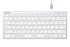 A4tech Klávesnice FBX51C, kancelářská klávesnice, membránová, bezdrátová, CZ/SK, Bílá