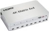 PremiumCord HDMI matrix switch 4:4 , rozlišení 4Kx2K