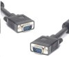 PREMIUMCORD Kabel VGA propojovací 10m (SVGA, HD15M/M, dvojité stínění, feritová jádra)