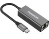 PremiumCord převodník USB-C na Gigabit konektor RJ45