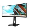 AOC MT VA LCD WLED 34" CU34P2A - VA panel, 3440x1440, 1ms, 2xHDMI, DP, USB, repro, nast vyska