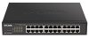 D-Link DGS-1100-24PV2 24-Port PoE Gigabit Smart Managed Switch, 12x PoE, PoE budget 100W, fanless