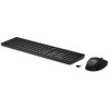 HP 650 Wireless Keyboard & Mouse Black- Anglická klávesnice a myš, černá