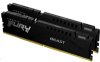 KINGSTON DIMM DDR5 16GB (Kit of 2) 5200MT/s CL40 FURY Beast Černá