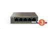 Tenda TEG1109P-8-102W - PoE AT Switch 102Watt, 9xRJ45 Switch s 8x 10/100/1000 Mbps PoE, Fanless, Kov