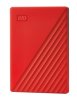 WD My Passport portable 2TB Ext. USB3.0 Red