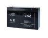 Baterie - CTM CT 6-12 (6V/12Ah - Faston 187), životnost 5let