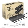 Club3D Dokovací stanice Thunderbolt 4 certifikovaný 11v1, 3xUSB-C, 3xUSB-A, PD