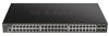 D-Link DGS-1250-52XMP 52-Port Gigabit Smart PoE Switch, 48x GbE PoE+, 4x SFP+, PoE 370W