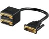 PREMIUMCORD Adapter DVI-D (24+1) male => 2x DVI-D (24+1) female