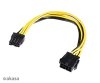 Rozbaleno - AKASA adaptér 12V ATX 8-Pin to PCIe 6+2 pin Adapter Cable