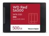 WD RED SSD 3D NAND WDS500G1R0A 500GB SATA/600, (R:560, W:530MB/s), 2.5"