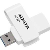 ADATA Flash Disk 64GB UC310, USB 3.2, bílá