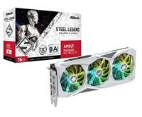 ASRock VGA AMD Radeon RX 7600 XT Steel Legend 16GB OC, RX 7600 XT, 16GB GDDR6, 3xDP, 1xHDMI