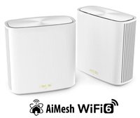 ASUS ZenWiFi XD6S 2-pack, Wireless AX5400 Dual-band Mesh WiFi 6 System