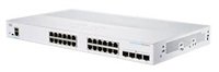 BAZAR - Cisco switch CBS350-24T-4X-EU (24xGbE,4xSFP+,fanless) - REFRESH - rozbaleno