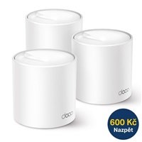 BAZAR - TP-Link Deco X50(3-pack) WiFi6 Mesh (AX3000,2,4GHz/5GHz,3xGbELAN/WAN) - použitý