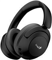 GENIUS sluchátka HS-810BT, Bluetooth 5.3, USB-C, černá