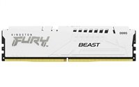 KINGSTON DIMM DDR5 16GB 6000MT/s CL30 ECC FURY Beast XMP Bílá