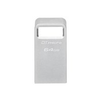 Kingston Flash Disk 64GB DataTraveler Micro 200MB/s Metal USB 3.2 Gen 1