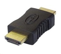 PremiumCord Adapter HDMI A - HDMI A, Male/Male, pozlacená