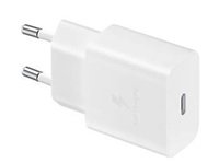 Samsung cestovní nabíječka EP-T1510EWE, PD, 15W, USB-C, bílá (bulk)