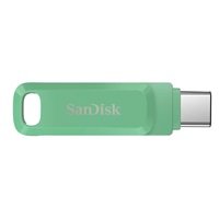 SanDisk Flash Disk 64GB Ultra Dual Drive Go, USB-C 3.2, Zelená