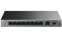 TP-Link LiteWave switch LS1210GP (9xGbE, 1xSFP, 8xPoE+, 61W, fanless)