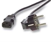 1stCOOL Napájecí kabel pro PC vodiče 3x0,75mm2, délka 1,5m, CE, CB, VDE