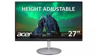 ACER LCD CB272Esmiprx, 69cm (27") IPS LED,75Hz,16:9,178/178,1ms,AMD Free-Sync,FlickerLess,Silver