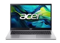 ACER NTB Aspire Go 15 (AG15-32P-3249),iCore 3 N355,15.6"FHD,16GB,512GB SSD,Intel Graphics,W11H,Silver
