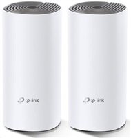 BAZAR - TP-Link Deco E4(2-pack) WiFi5 Mesh (AC1200, 2,4GHz/5GHz, 2x100Mb/sLAN/WAN) - Poškozený obal (Komplet)