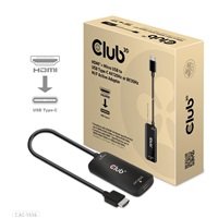 Club3D Adaptér HDMI + Micro USB na USB-C 4K120Hz/8K30Hz, Active Adapter M/F