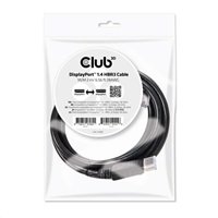 Club3D Certifikovaný Kabel DisplayPort 1.4 HBR3 8K60Hz (M/M), 2m