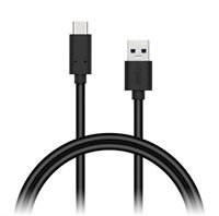 CONNECT IT Wirez USB-C (Type C) -> USB-A, USB 3.1 Gen 1, černý, 0,5 m