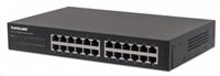 Intellinet 24-port Gigabit Ethernet Switch, 24x GbE, fanless