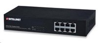 Intellinet 8-Port 10/100 PoE+ Switch, 66W PoE budget