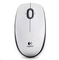 Logitech Mouse B100, white