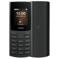 Nokia 105 Dual SIM, 4G, černá (2023), (CZ, SK, HU)